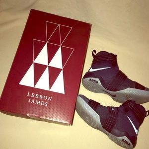 Lebron James basketball shoes blue size 9.5 men’s